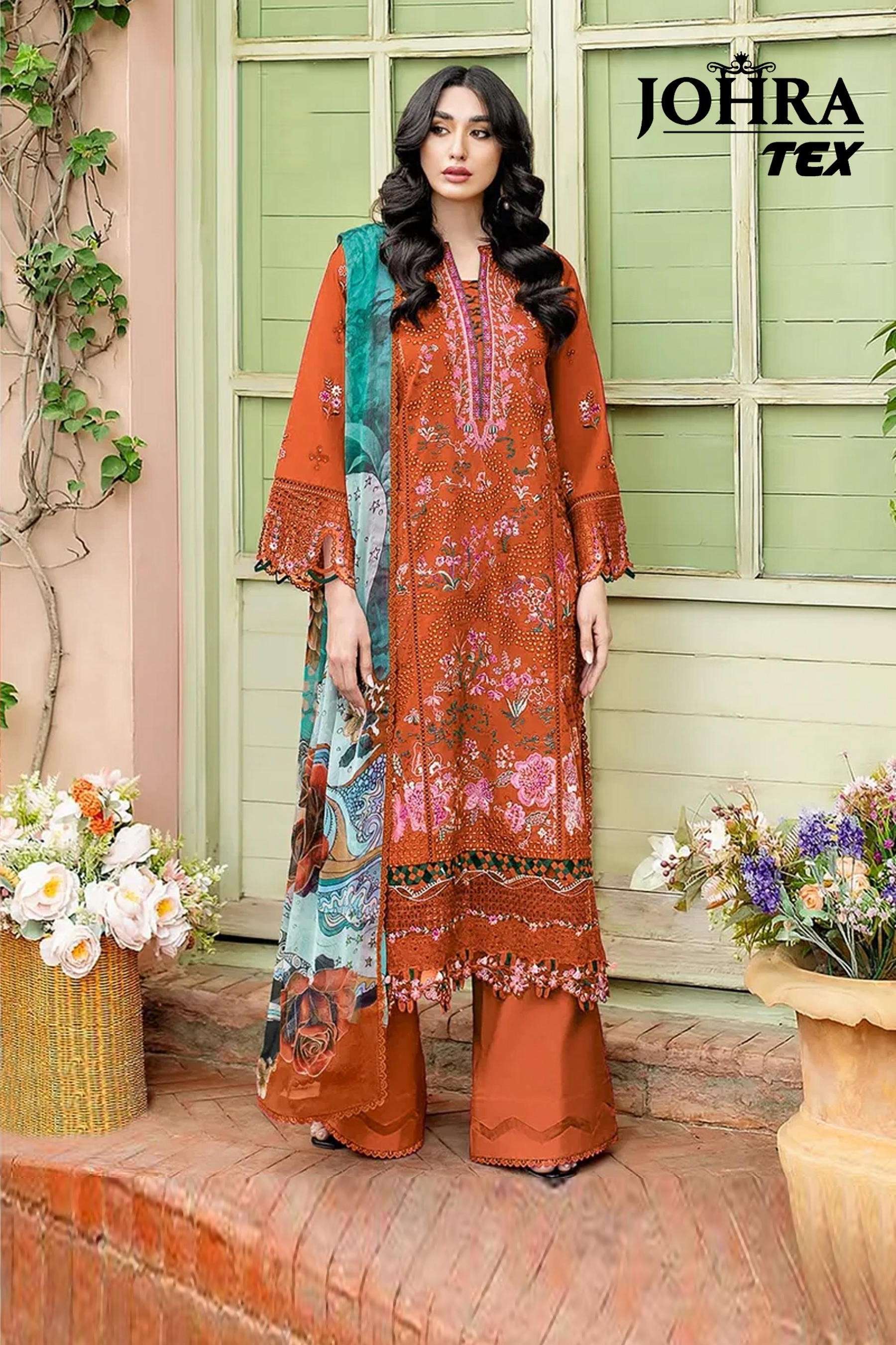 COTTON COLLECTION D NO. JT - 195 BY JOHRA TEX